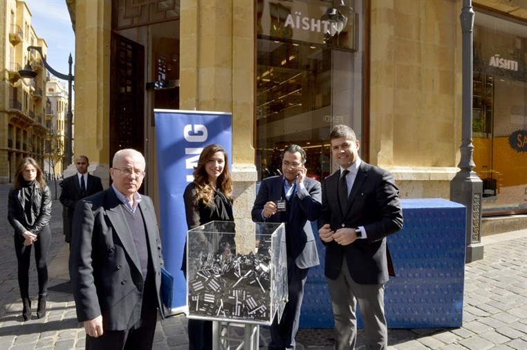 Aïshti announces winner of the 2014 Jaguar F-type convertible and Samsung TV
